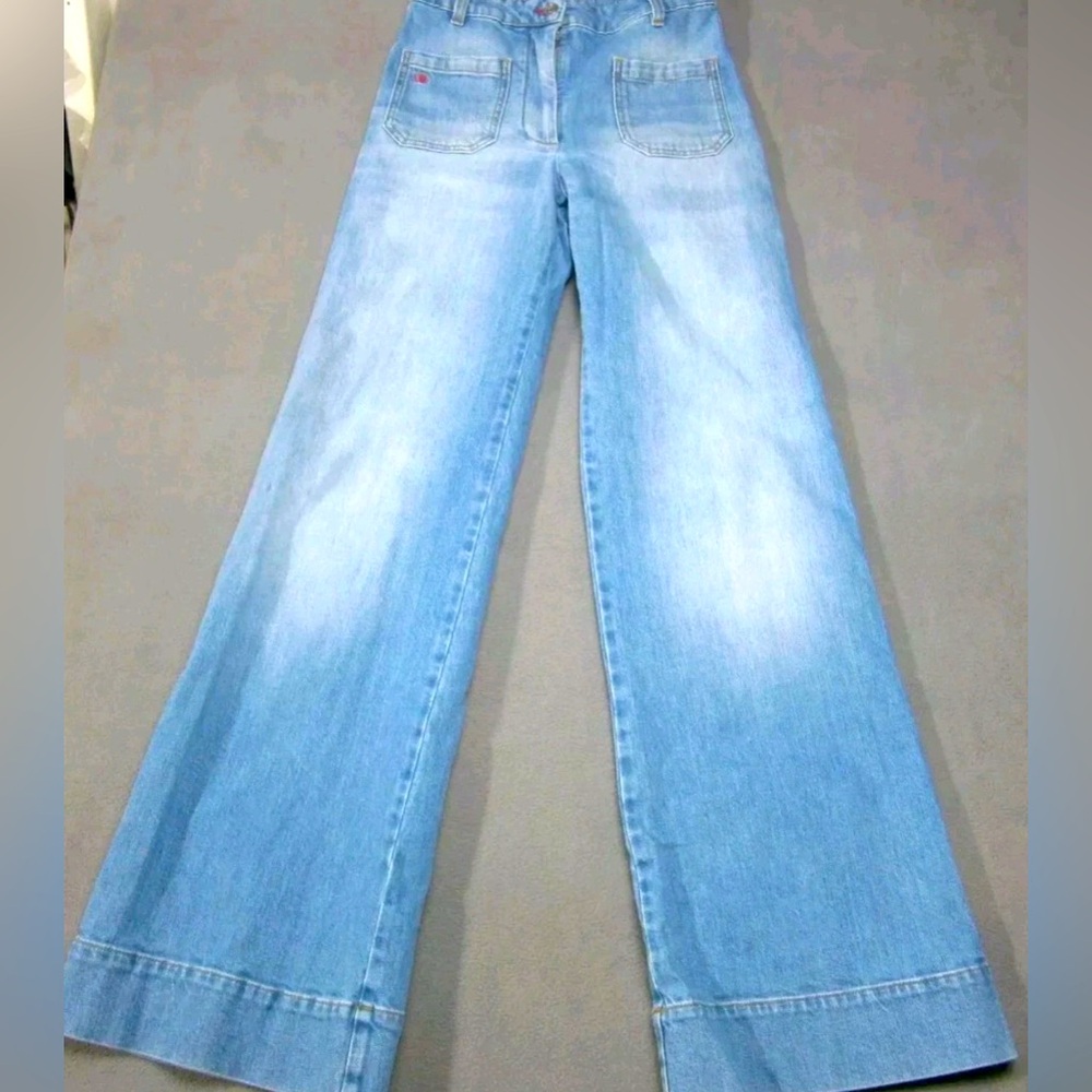 VICTORIA BECKHAM Alina High-Rise Wide-Leg Jean